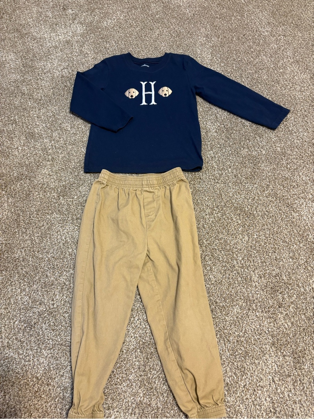Nautica Khaki Elastic-Waist Chino Shorts